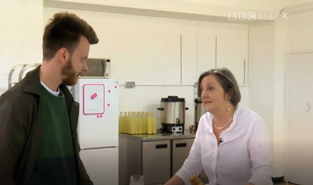 Slange Var interview on BBC Alba